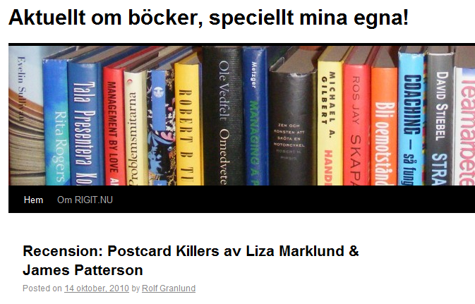 Recension Postcard Killeras