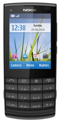 Nokia X3 Svart